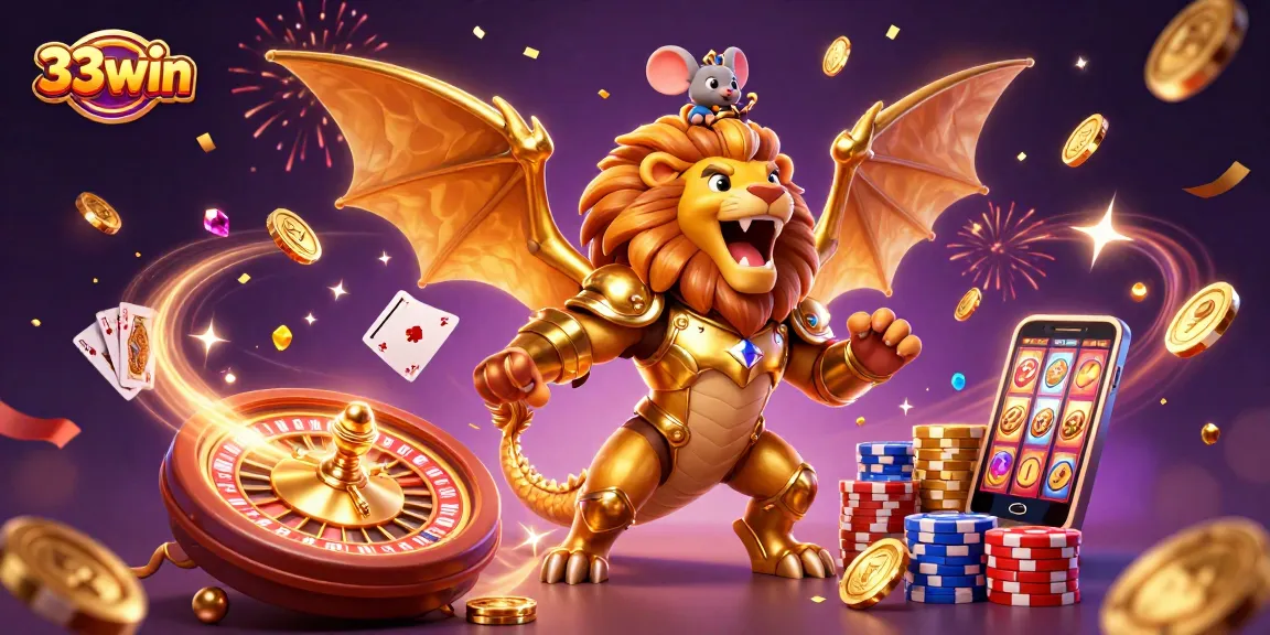 Experience thrilling betting at 33win with a dramatic chimera and dynamic casino elements.