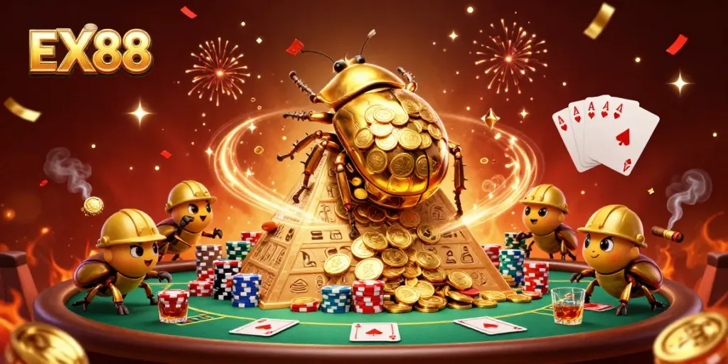 Enjoy the thrilling gaming experience at EX88 with exciting casino elements and dynamic action.