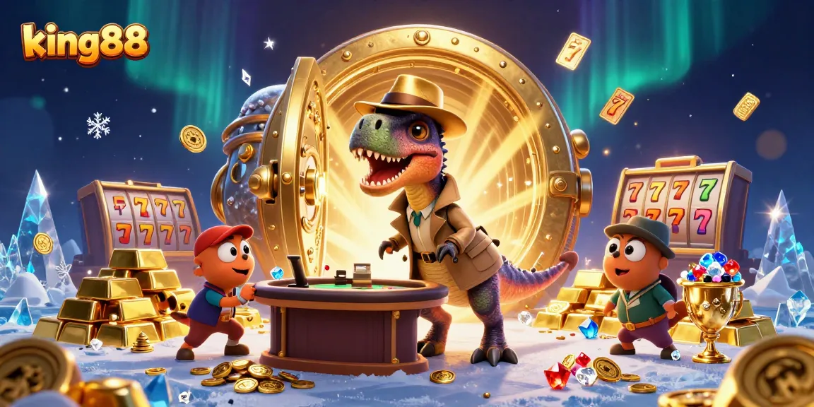 Experience the thrill of king88 with velociraptor card counters and treasure at the blackjack table.