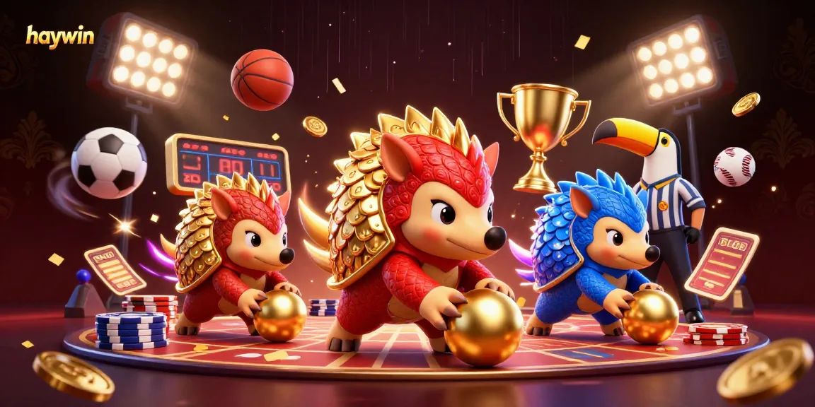 Experience the excitement of haywin casino with dynamic pangolins in a rich gaming environment.
