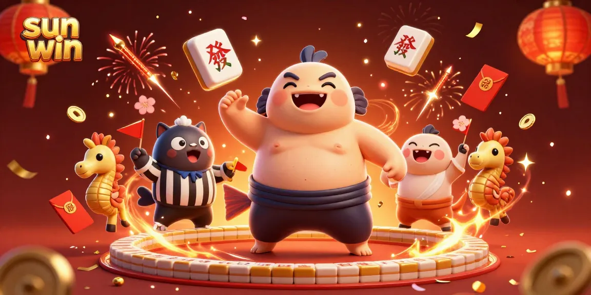 Engage in thrilling gameplay at sun win with a vibrant, festive underwater casino scene featuring interactive characters.