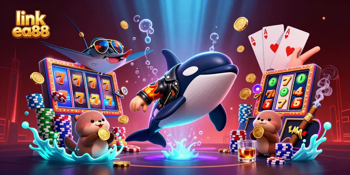 Winning strategies at link ea88 illustrated with engaging 3D characters and vibrant casino elements.