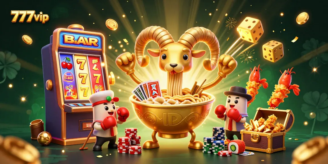 Winning techniques at 777vip casinos illustrated with vibrant characters and dynamic game elements.