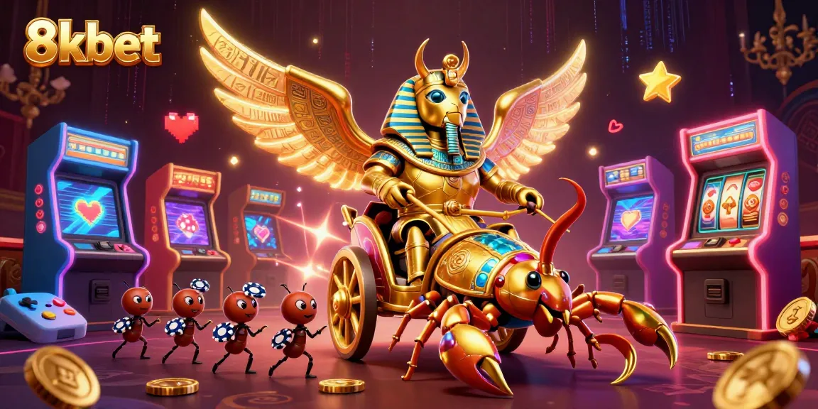 Experience exciting gameplay with 8xbet's vibrant casino scene featuring unique characters and immersive elements.