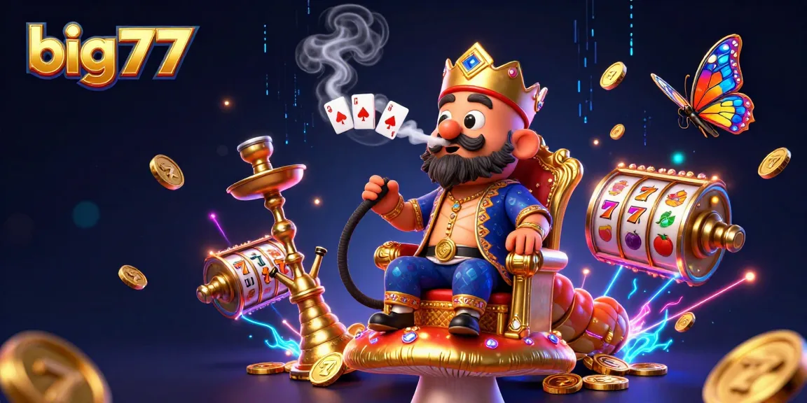 Try your luck with big777's exciting slot games, featuring colorful characters and engaging symbols.