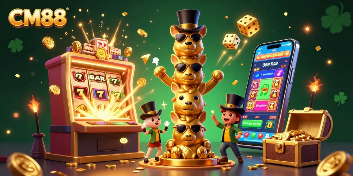 Play at CM88, where excitement bursts with jackpots and dynamic casino elements.