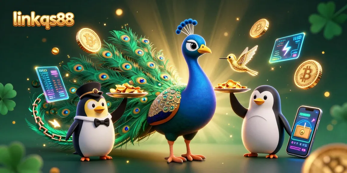 Experience thrilling wins at link qs88 with vibrant games and golden chips in a captivating 3D casino scene.
