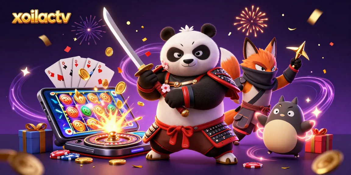 Experience thrilling gaming with xoilactv featuring dynamic characters and exciting casino elements.