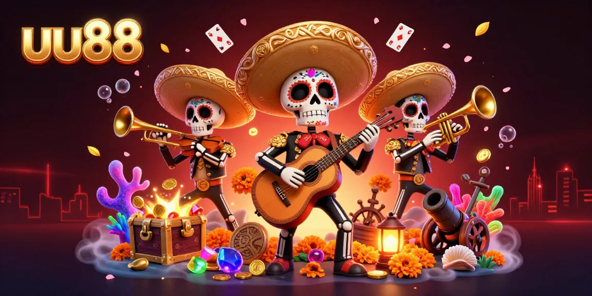 Engage with uu88 and win big in a vibrant casino scene filled with colorful characters and dynamic gaming elements.