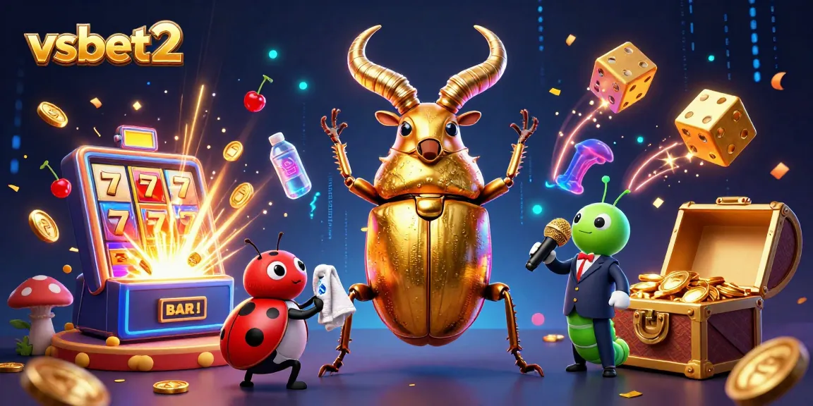 Experience the excitement of slots and casino games at vsbet2 with vibrant 3D characters and dynamic game elements.