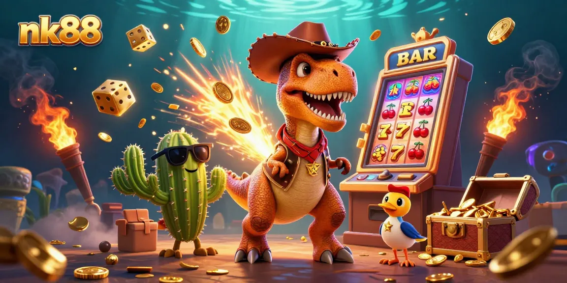 Experience thrilling jackpots at nk88 with dynamic 3D slot machines, vibrant characters, and exciting gameplay.