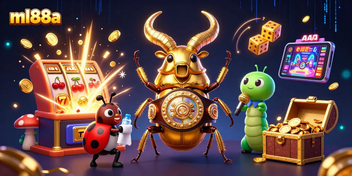 Experience thrilling gameplay at ml88a with vibrant casino elements and colorful characters.